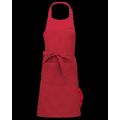 Delantal Bolsillo doble grande Red