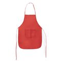 Delantal Corto Non-Woven con Bolsillo Roj