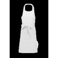 Delantal sommelier algodón White