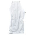 Delantal con ojales UE White