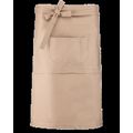 Delantal largo de barman Beige