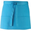Delantal con 3 bolsillos Turquoise