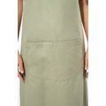Delantal algodón orgánico con bolsillo