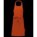 Delantal Bolsillo doble grande Burnt Orange