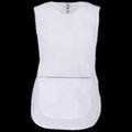 Delantal con bolsillo grande White S/M