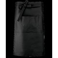 Delantal largo de barman Black