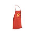 Delantal non-woven con bolsillo delantero