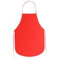 Delantal non-woven con bolsillo T-U Rojo Talla Única Adulto