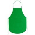 Delantal non-woven con bolsillo T-U Verde Helecho Talla Única Adulto
