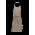 Delantal sommelier algodón Beige