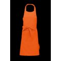 Delantal sommelier algodón Orange