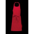 Delantal sommelier algodón Red