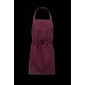 Delantal unisex sin bolsillos Wine