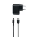Despertador LED Bambú Tª y Adaptador AC-DC