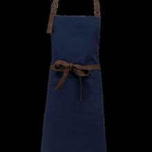 Delantal de algodón diseño vintage Vintage Navy