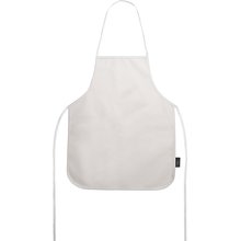 Delantal infantil non woven para colorear Blanco