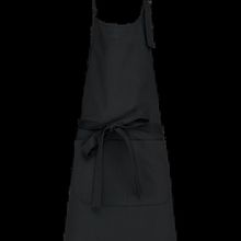 Delantal largo Black