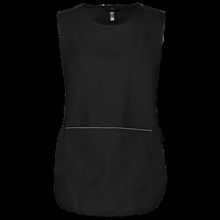 Delantal con bolsillo grande Black S/M