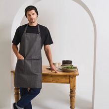 Delantal denim algodón Black Denim