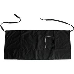 Delantal corto de camarero con 3 bolsillos | LEFT POCKET | 105 x 160