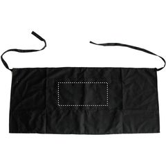 Delantal corto de camarero con 3 bolsillos | FRONT TRANSFER | 300 x 140
