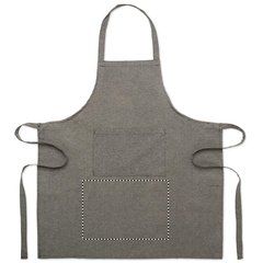 Delantal Ajustable de Algodón Reciclado | FRONT BELOW POCKET | 380 x 260