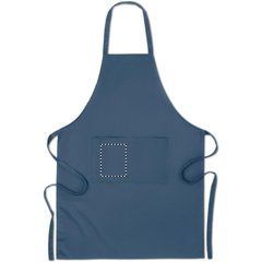 Delantal Algodón 200g con Bolsillos | FRONT POCKET RIGHT | 110 x 140