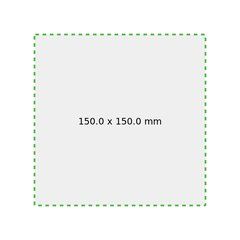 Delantal de bar con 2 bolsillos | Bolsillo | 150 x 150