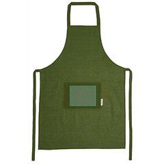 Delantal de cáñamo 200 g/m² con bolsillo | ZONA1 | 180 x 140