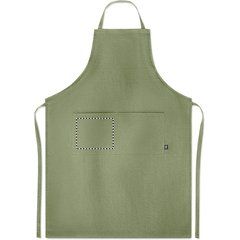 Delantal de Cáñamo con Bolsillos | FRONT POCKET RIGHT | 170 x 140