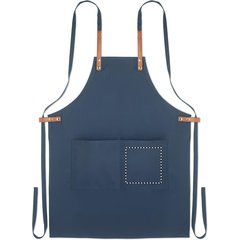 Delantal Canvas 340g Ajustable con Bolsillos | FRONT POCKET LEFT | 170 x 170