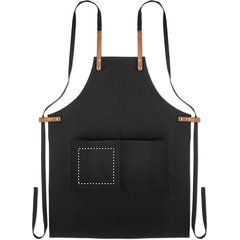 Delantal Canvas 340g Ajustable con Bolsillos | FRONT POCKET RIGHT | 170 x 170