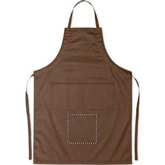 Delantal de cocina ajustable con dos bolsillos | BELOW POCKET E | 200 x 200