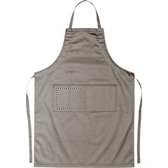 Delantal de cocina ajustable con dos bolsillos | FRONT POCKET RIGHT | 170 x 140