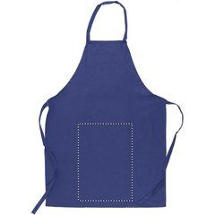 Delantal de cocina de algodón 180 g/m² | Frontal Inferior | 280 x 400