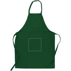 Delantal de cocina de algodón 180 g/m² | MIDDLE EMBROIDERY | 200 x 200