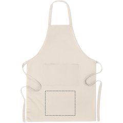 Delantal de Cocina Algodón Orgánico | BELOW POCKET E | 280 x 230