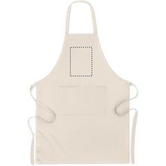 Delantal de Cocina Algodón Orgánico | FRONT ABOVE POCKET | 150 x 200