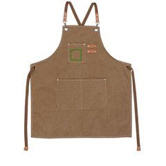 Delantal efecto vaquero | Frontal arriba | 70 x 70