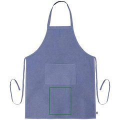 Delantal Largo de Algodón Reciclado 140gr | Frontal inferior | 200 x 250