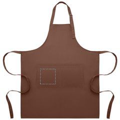 Delantal largo con bolsillos 240 gr/m² | FRONT POCKET RIGHT | 140 x 140