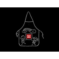 Delantal non woven infantil con 5 ceras | Zona 1 | 110 x 100