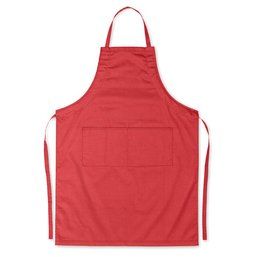 Delantal de cocina ajustable fitted kitab Rojo