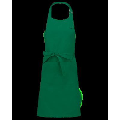 Delantal Bolsillo doble grande Kelly Green