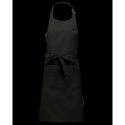 Delantal Bolsillo doble grande Black