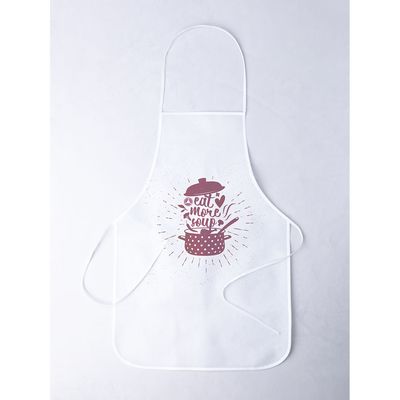 Delantal resistente en non-woven personalizable