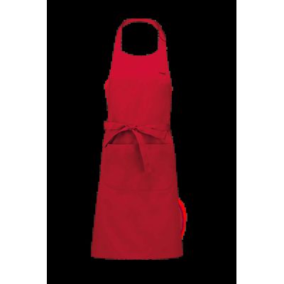 Delantal sommelier algodón Red
