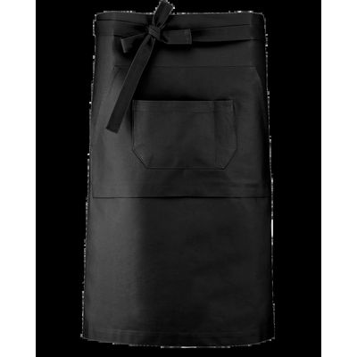 Delantal largo de barman Black