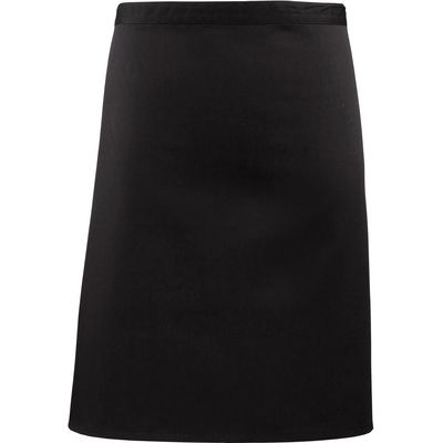Delantal semi-largo Black