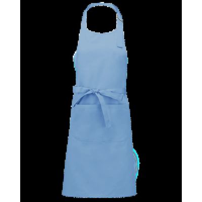 Delantal Bolsillo doble grande Sky Blue